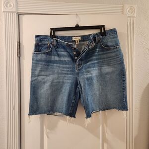Madewell Long Denim Shorts